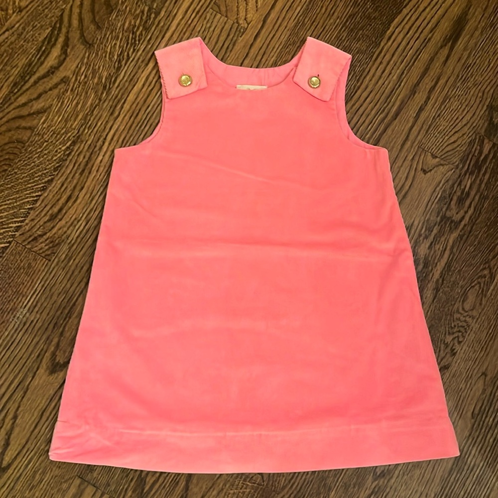 TBBC pink corduroy Jumper. size 6